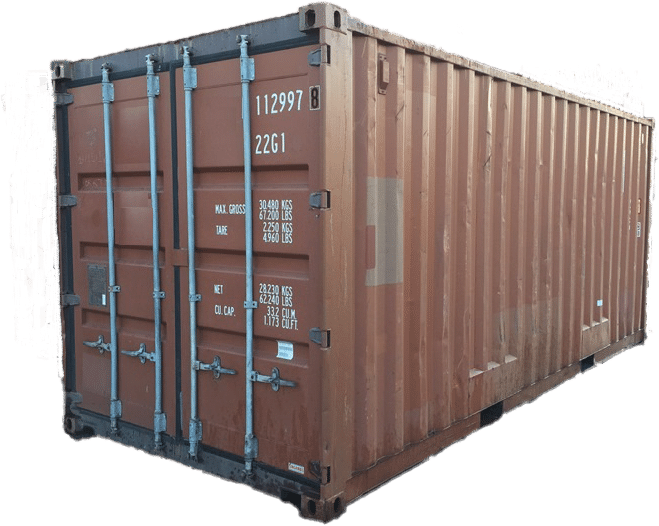 20ft used shipping container