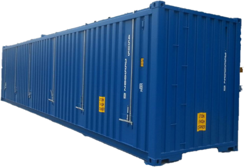 40ft high cube container - hard top