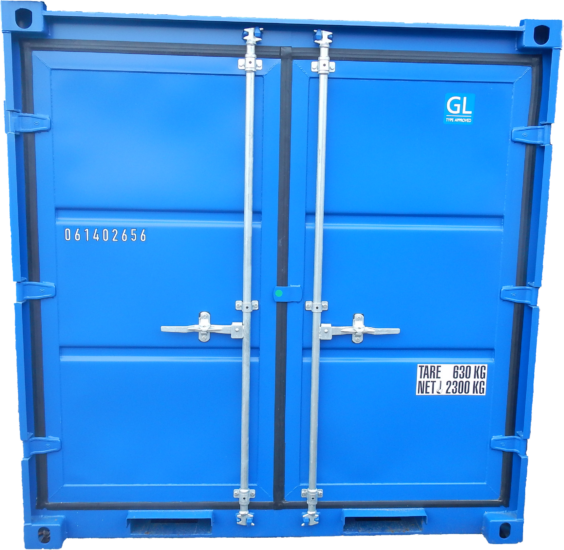 10ft storage container with drip tray
