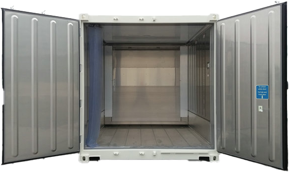10ft fridge-freezer container