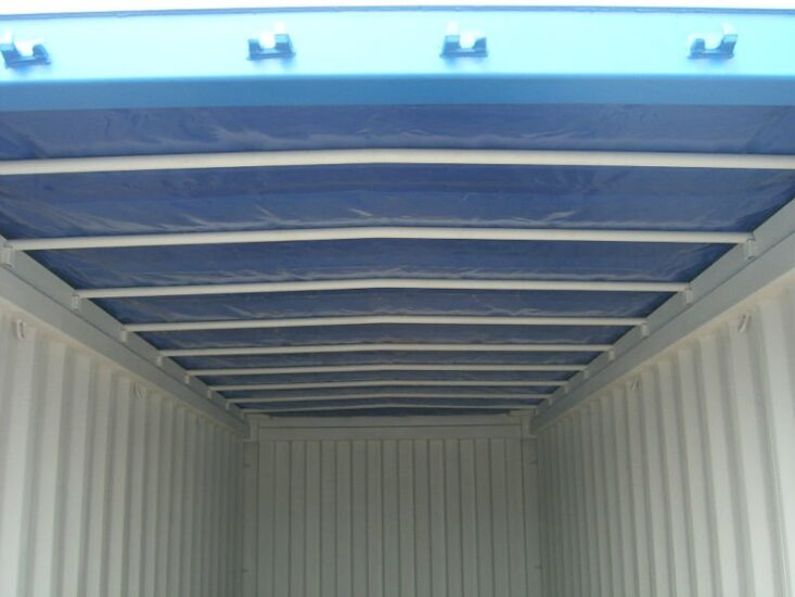 40ft open top container