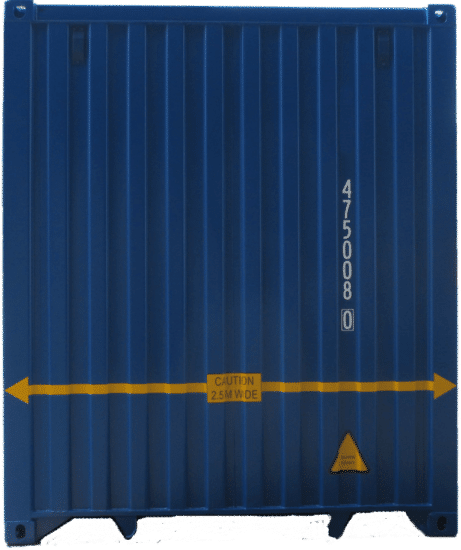 40ft pallet wide container