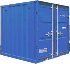 6ft opslag container