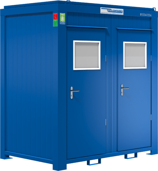 8ft toilet container