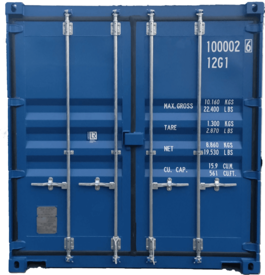 10ft DV zeecontainer