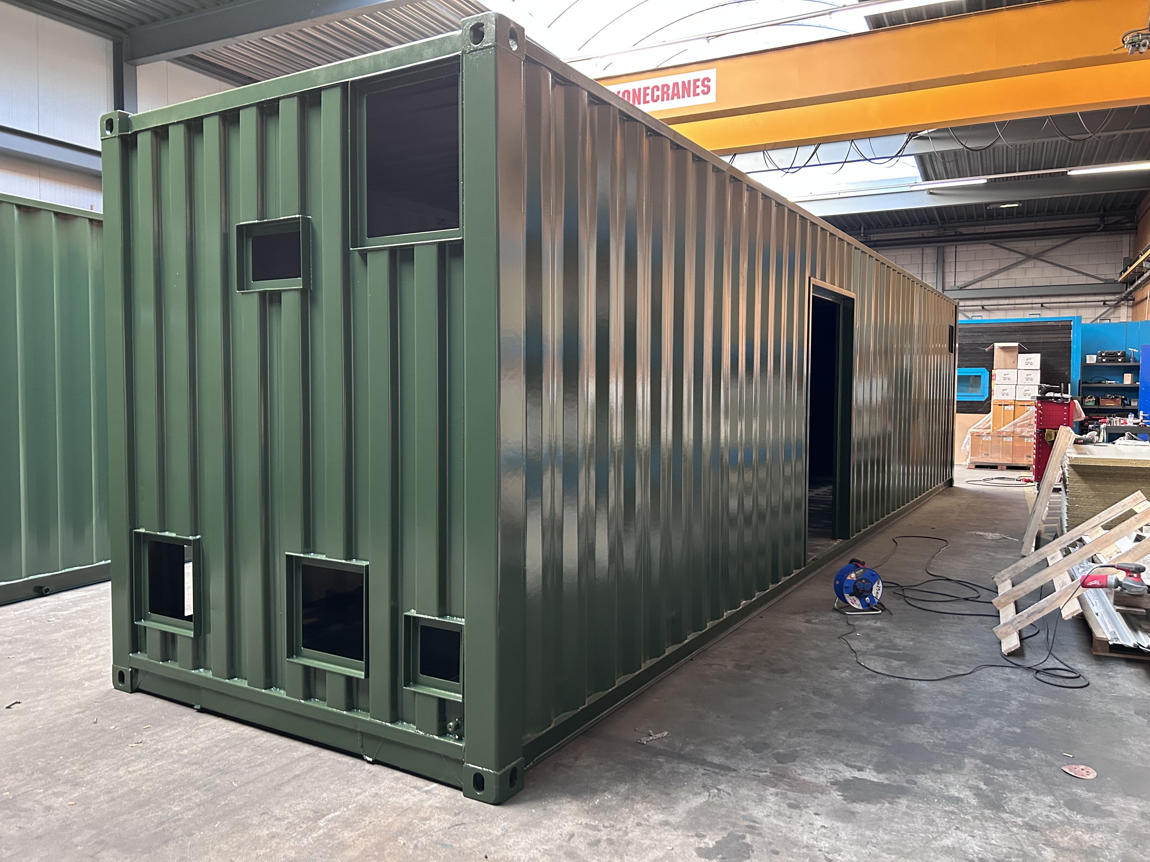 40ft High Cube Container with Grommets - Sedna Containers
